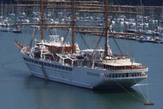 13 June 2023 - 11:21:03

----------------------
Cruise ship Sea Cloud Spirit in Dartmouth